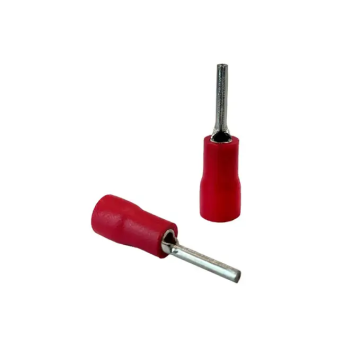 Terminal pino isolado 0,5x1,5mm C10 vermelho SFOR