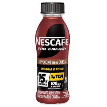 Bebida Lactea Nescafe Pro-Energy 15g 270ml Cappuccino Canela