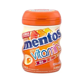 Goma mascar Mentos 24un 48g Vitamins
