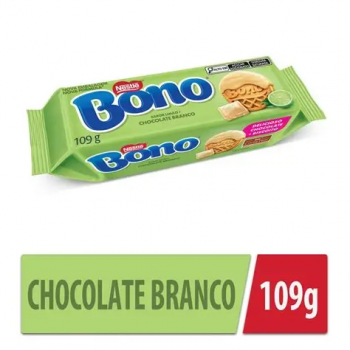 Biscoito Bono 109g chocolate branco