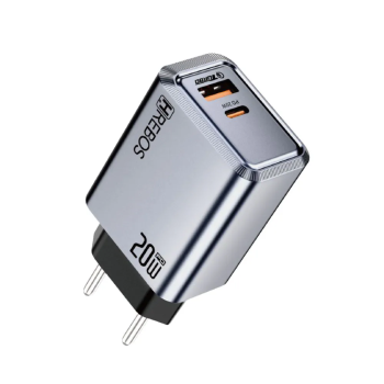 Carregador celular Hrebos CRG-264 20W Tipo C Axion Charge