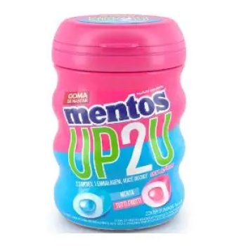 Goma mascar Mentos UP2U 28un