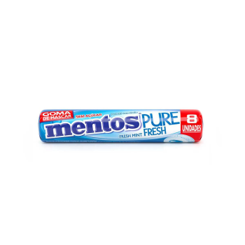 Goma mascar Mentos Pure Fresh Mint 8 unidades