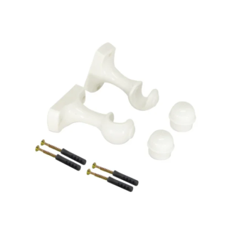 Suporte para Varão Cortina 19mm Branco Cortilux