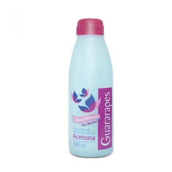 Removedor esmalte 100ml Guararape Acetona