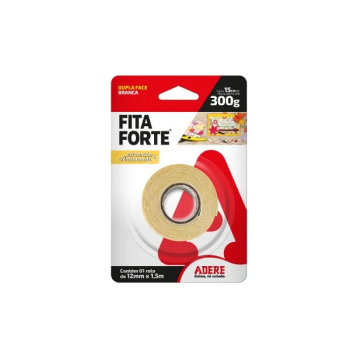 Fita Dupla Face 12mmx150cm espuma Adere