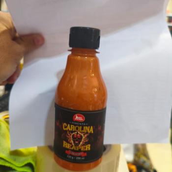 Molho Pimenta 200ml 220g Carolina Reaper