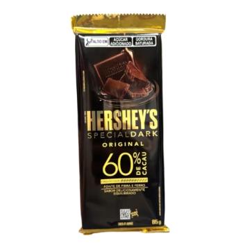 Barra chocolate 60% Hersheys cacau 85g