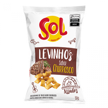 Biscoito Sol Levinhos 50g Churrasco