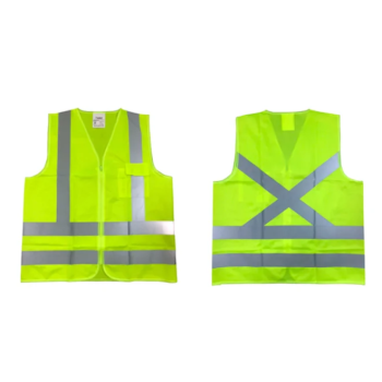 Colete refletivo Amarelo XXG 1B IMBAT 66x72cm