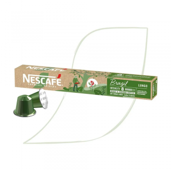 Café Nescafé capsula 8 Brasil Lungo 44g