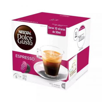 Café Nescafé Dolce Gusto capsula 5 Expresso Saboroso Frutado