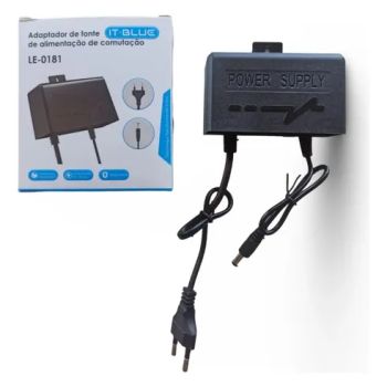Fonte 12V 2A LE-0181 comutação It.Blue