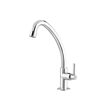 Torneira Pia Bica Móvel 1/2 Volta Cromada Lagune