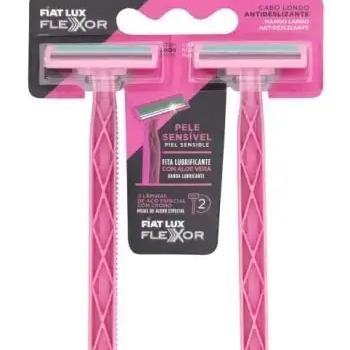Barbeador Flexor Fiatlux rosa