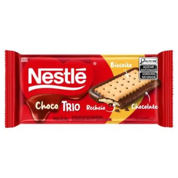 Biscoito Chocotrio Amendoim 90g Nestle