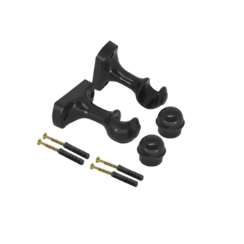 Suporte para Varão Cortina 19mm Imbuia Cortilux