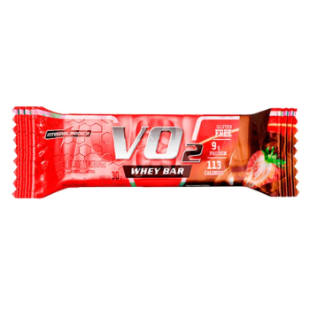 Barra Integralmedica VO2 proteina Whey 9g Morango