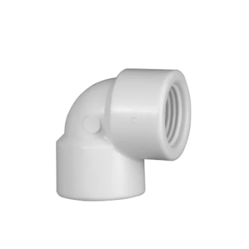 Joelho 90º Roscavel PVC Branco Krona