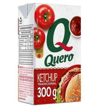 Ketchup 300g Ketchup Tradicional Quero Catchup