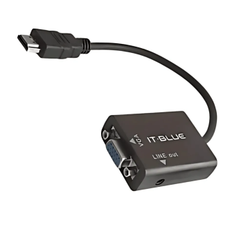 Conversor HDMIxVGA LE-4107 It-Blue