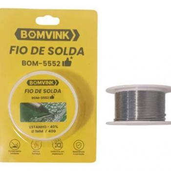 Estanho 1mm solda BOM-5552 40% 40g