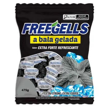 Saco bala Freegells 475g extra forte