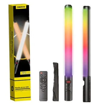 Bastão LED RGB 30cm OR-PL01 Oberon