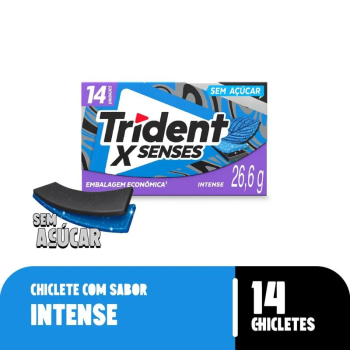 Chiclete Trident Intense X Senses 25,2g