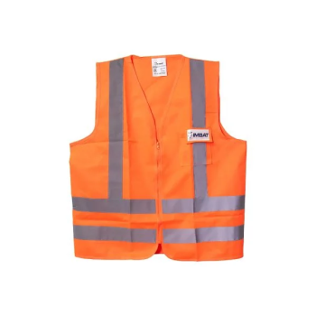 Colete refletivo Laranja XG IMBAT CR-L1-XG NBR 15292:2013
