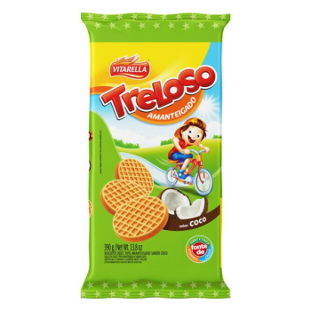 Biscoito Treloso 330g Coco