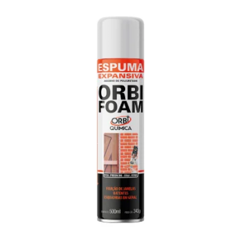 Espuma Expansiva Pu 500ml Orbifoam Profissional Orbi Quimica