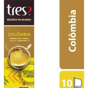 Café 3 gerações capsula Colombia intensidade 7