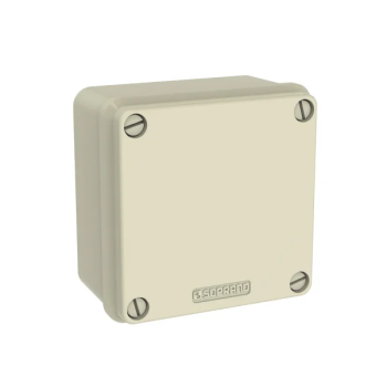 Caixa passagem sobrepor 10x10 Soprano