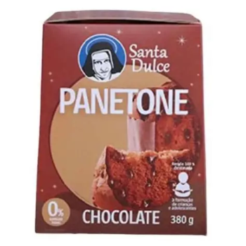 Panetone chocolate Santa Dulce 380g