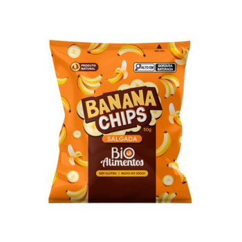 Banana Chips Salgada 50g