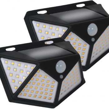 Arandela LED solar LYK-0100 Luminária