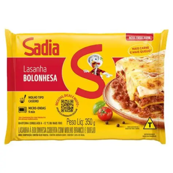 Lasanha bolonhesa 350g Sadia