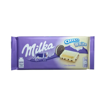 Barra chocolate Milka Oreo White 100g