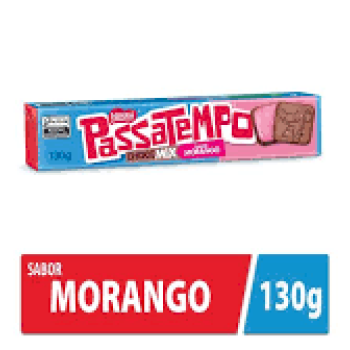 Biscoito Passatempo ChocoMix Morango 130g