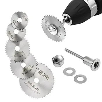 Kit disco serra circular BOM-5118 Bomvink 6 peças