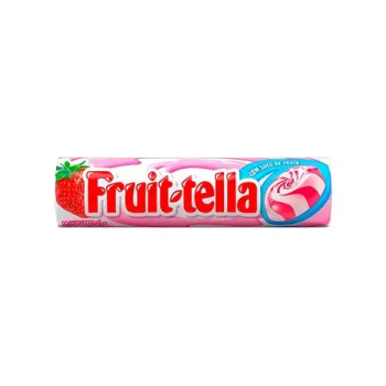 Balas Fruit-Tella Suco de Frutas Vitamina C 41g Morango