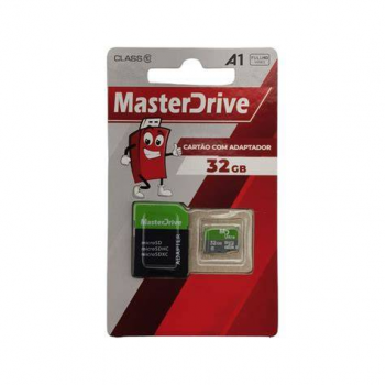 Cartao memoria 32Gb Masterdrive class 10 MicroSDHC