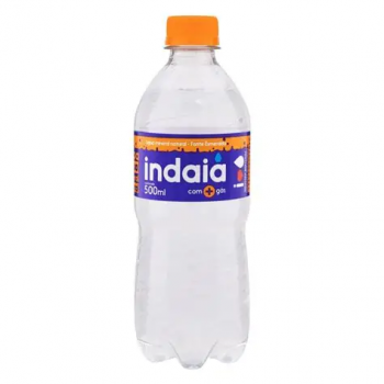 Água 500ml indaia com Gas