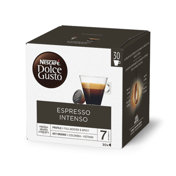 Café Nescafé Dolce Gusto capsula 7 Expresso intenso