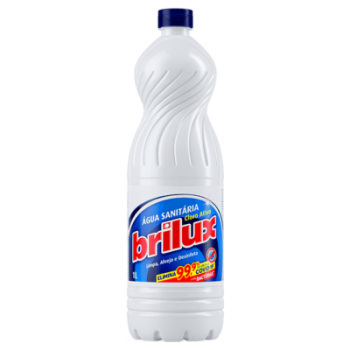 Agua sanitaria 900ml Brilux desinfetante cloro