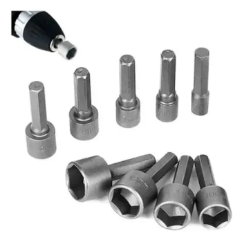 Jogo soquete 9bits canhao 5mm a 13mm BOM-5009