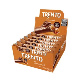 Wafer Trento Caramelo 38% cacau 29g