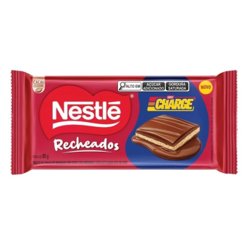 Barra chocolate Recheado Charge Nestle 90g