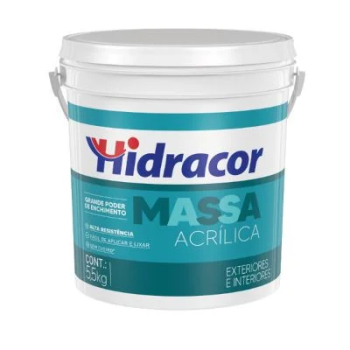 Massa 5,5kg acrilica Hidracor